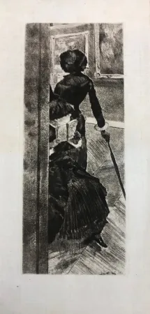 アクチアント Degas - Mary Cassatt at the Louvre: the paintings gallery