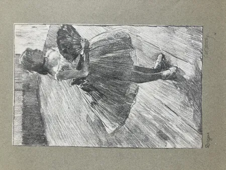 リトグラフ Degas - Petite danseuse à l'éventail. 1888-1889