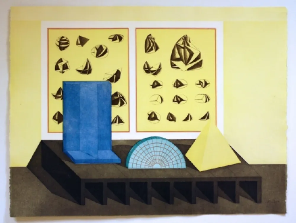 彫版 Del Pezzo - Figure Geometrique