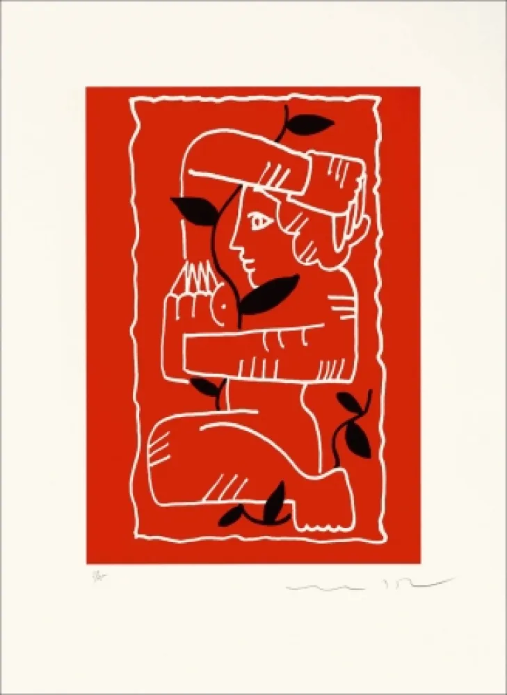 リトグラフ Del Re - Mariage III