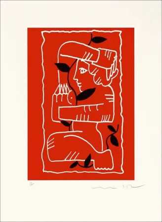 リトグラフ Del Re - Mariage III