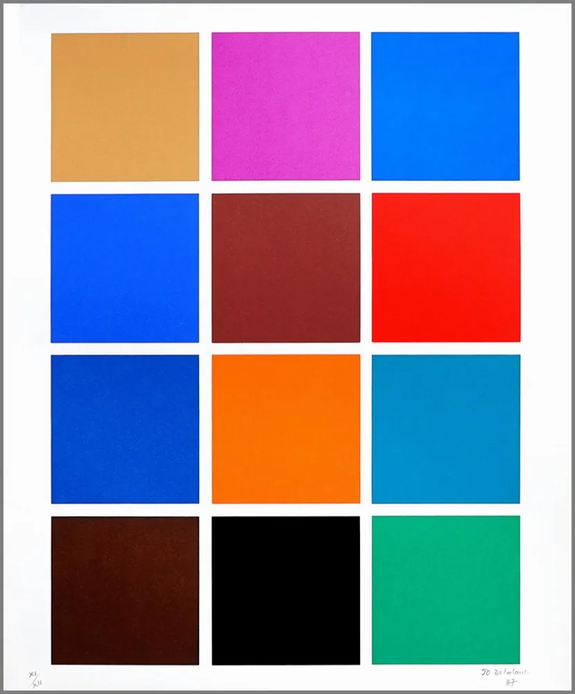 シルクスクリーン Delahaut - Sans titre