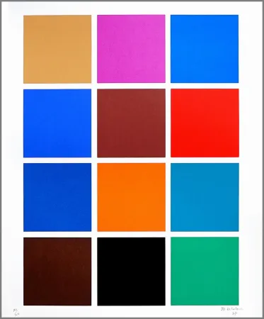 シルクスクリーン Delahaut - Sans titre