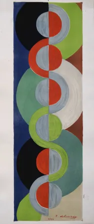 リトグラフ Delaunay - (After) Rythme, 1980