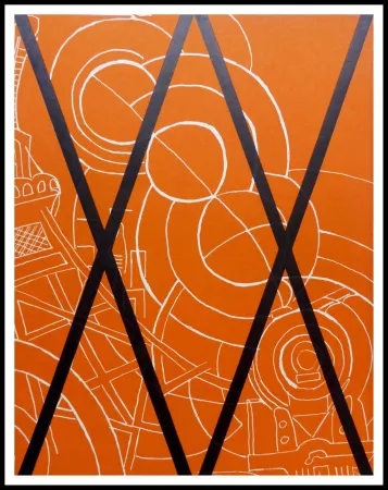 リトグラフ Delaunay - COMPOSITION 