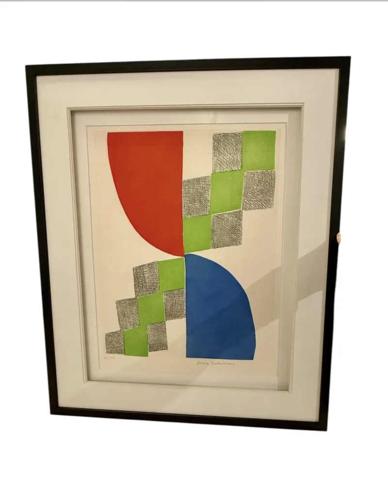 エッチングと　アクチアント Delaunay - Composition