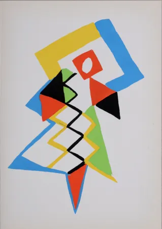 ステンシル Delaunay - Costumes (F), 1969