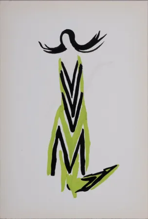 ステンシル Delaunay - Costumes (N), 1969