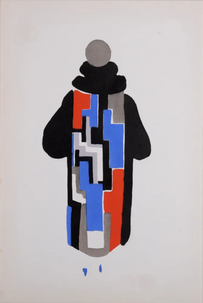 ステンシル Delaunay - Costumes (O), 1969
