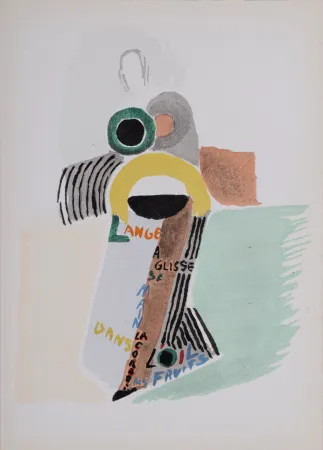 ステンシル Delaunay - Costumes (U), 1969