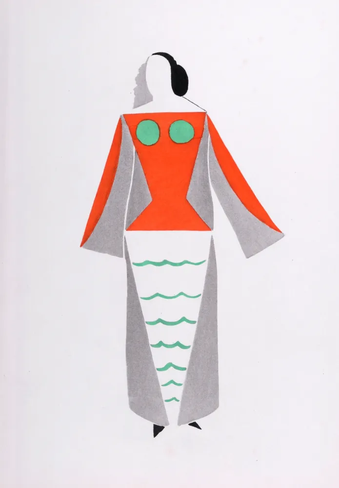 ステンシル Delaunay - Costumes (W), 1969