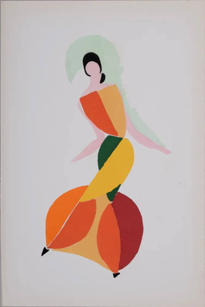 ステンシル Delaunay - Costumes (Z), 1969