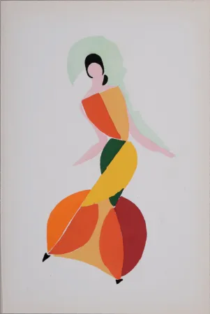 ステンシル Delaunay - Costumes (Z), 1969