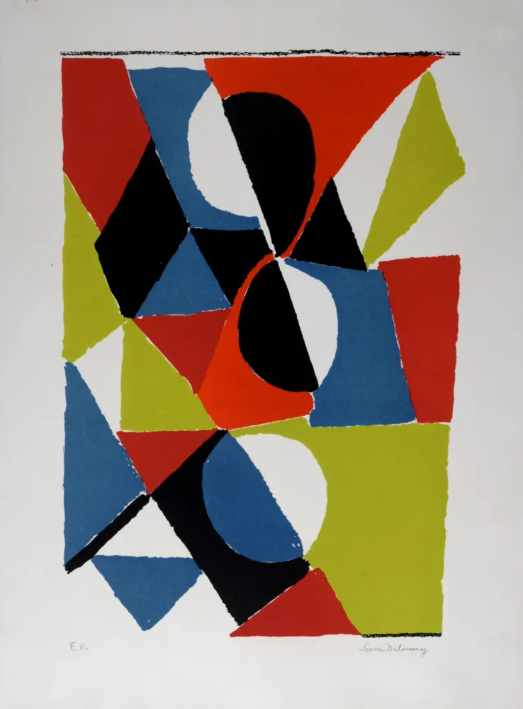リトグラフ Delaunay - Granada, 1970 - Hand-signed