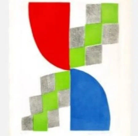 彫版 Delaunay - Humanité circa 1970