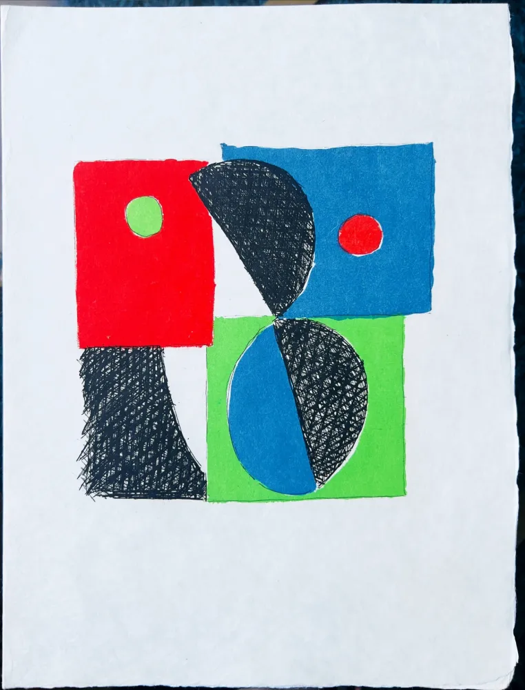 エッチング Delaunay - Juste Présent