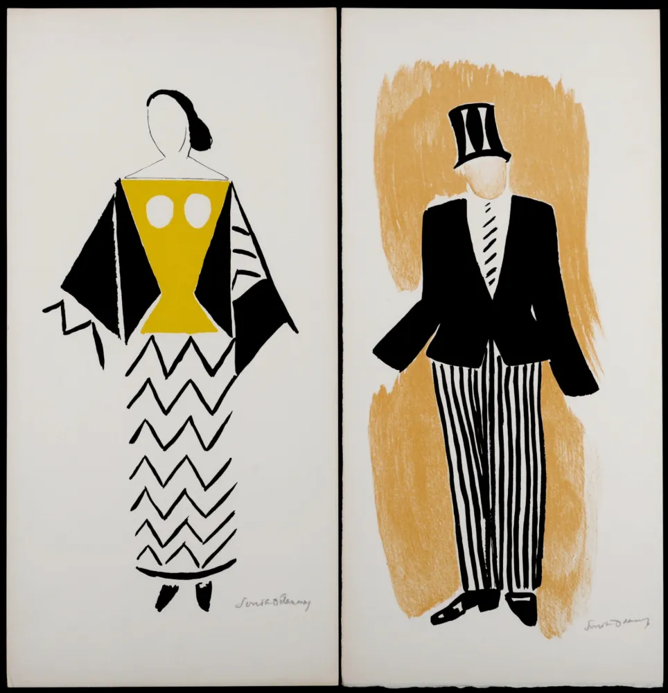 リトグラフ Delaunay - Le Coeur à Gaz, 1977 - Hand-signed