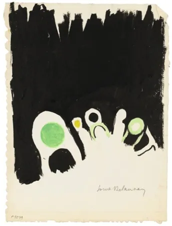 技術的なありません Delaunay - Projet pour la revue allemande Der Ararat 