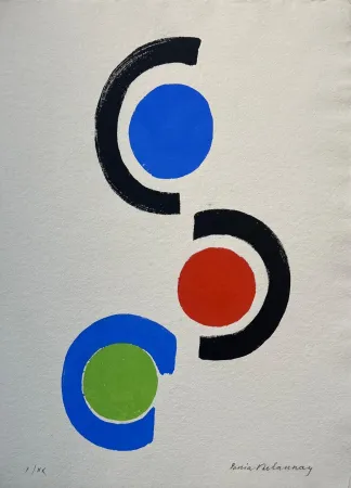 ステンシル Delaunay - Rythmes-Couleurs 