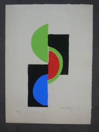 ステンシル Delaunay - Rythmes, couleurs