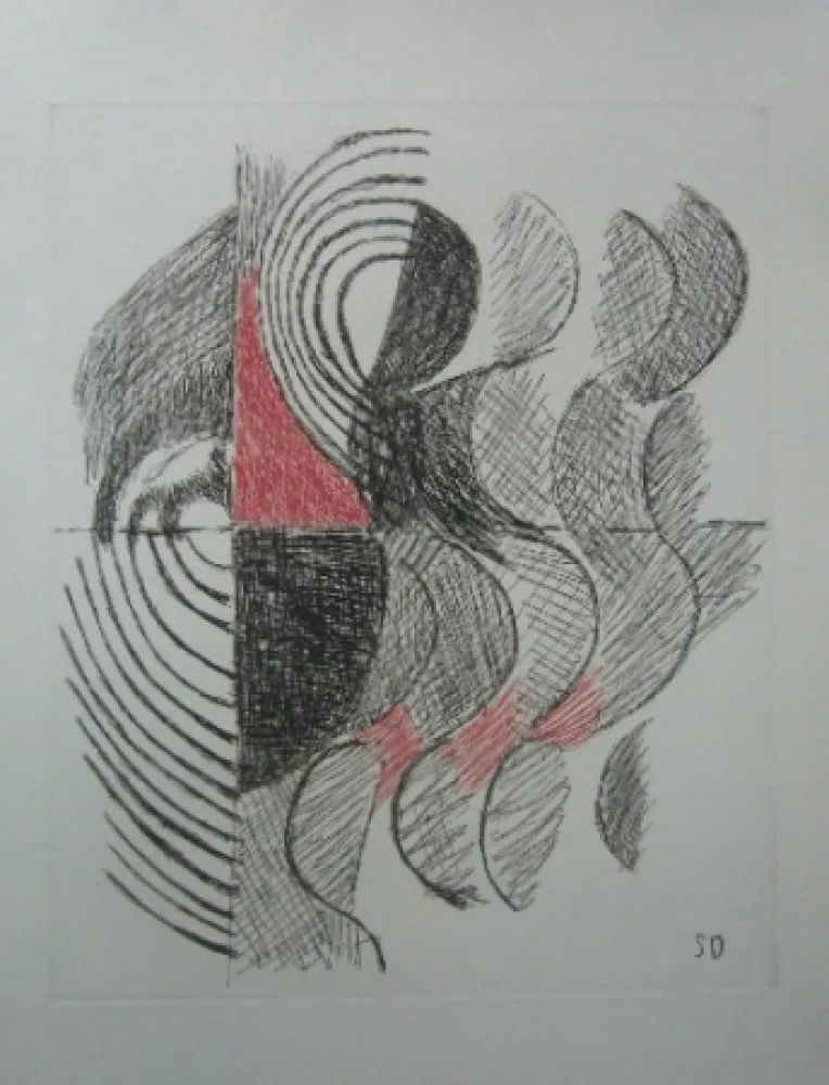 彫版 Delaunay - Sans titre