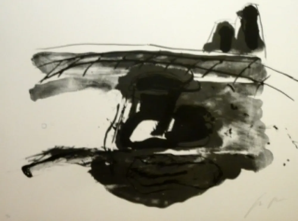 リトグラフ Delgado - Sans titre