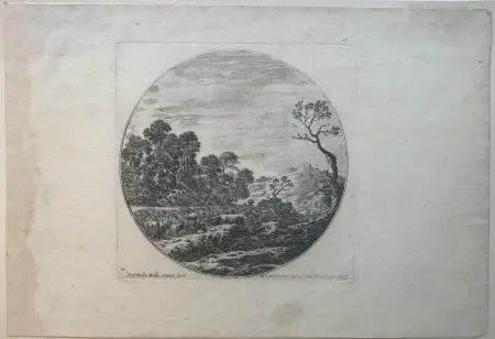 ポイントーセッシュ Della Bella - Country side scene with cows