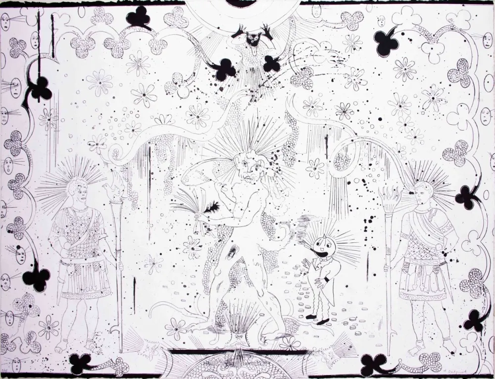 エッチング Delprat - Le Collectionneur