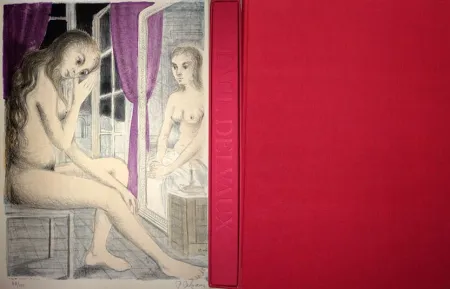挿絵入り本 Delvaux - Les Rideaux Mauves (Les Dessins de Paul Delvaux)
