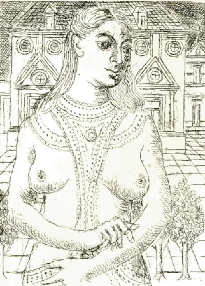 彫版 Delvaux - Senza titolo