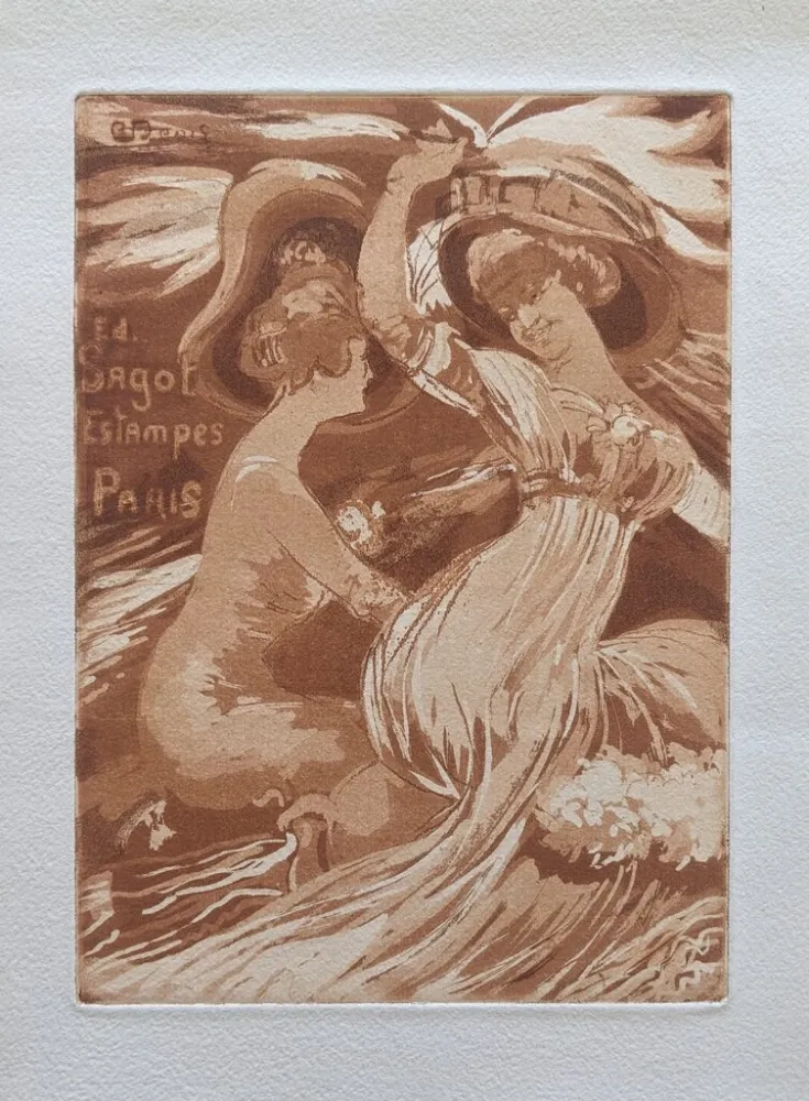 アクチアント Denis - Edmond Sagot Estampes Paris