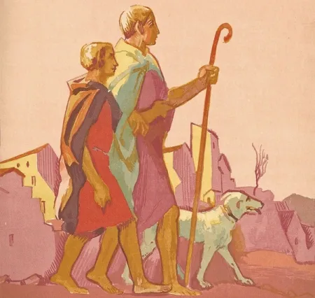 挿絵入り本 Denis - Le Livre de Tobie, Traduit sur la Vulgate.Illustrations de Maurice Denis, Gravées sur bois par Jacques Beltrand