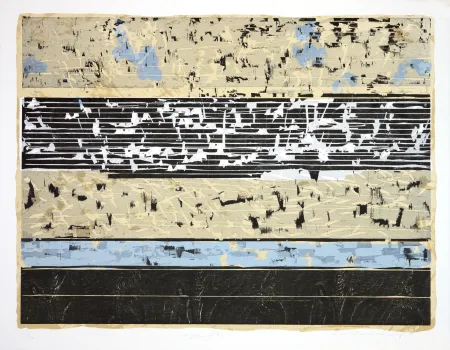 リトグラフ Denning - Island I