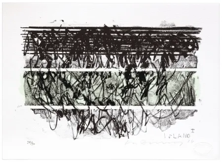 リトグラフ Denning - Islande I