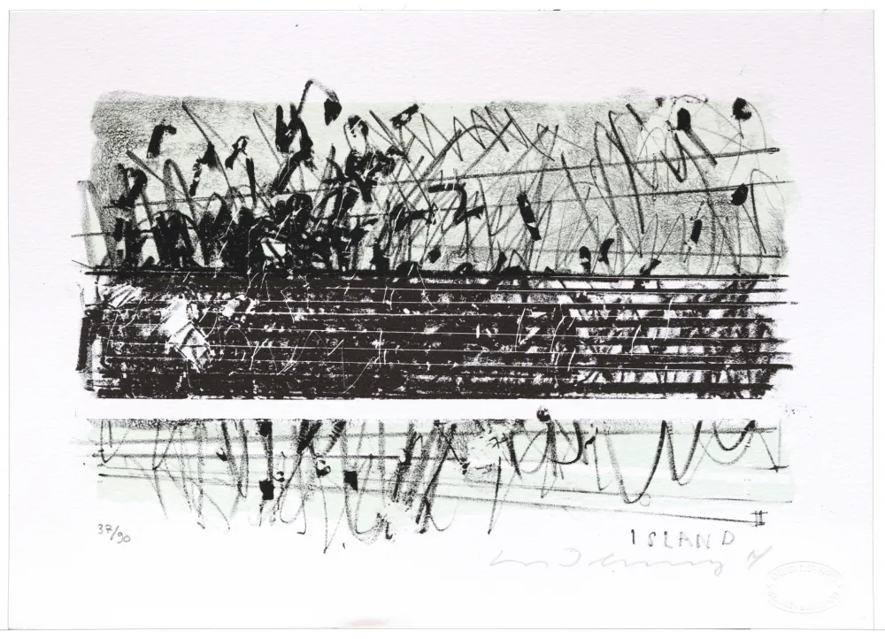 リトグラフ Denning - Islande II