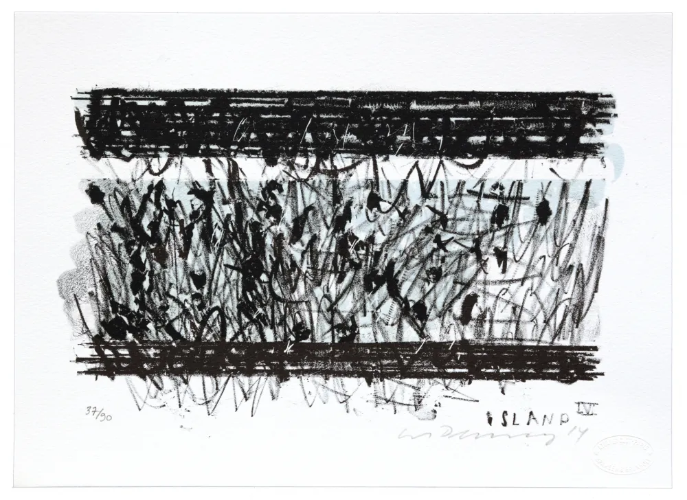 リトグラフ Denning - Islande IV