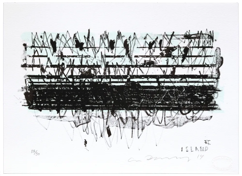 リトグラフ Denning - Islande VI