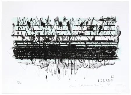 リトグラフ Denning - Islande VI