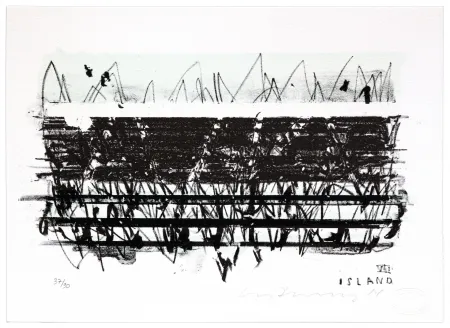 リトグラフ Denning - Islande VII