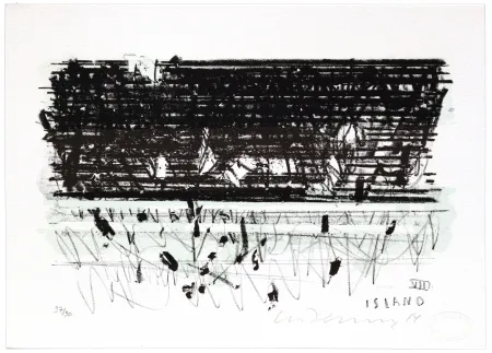 リトグラフ Denning - Islande VIII