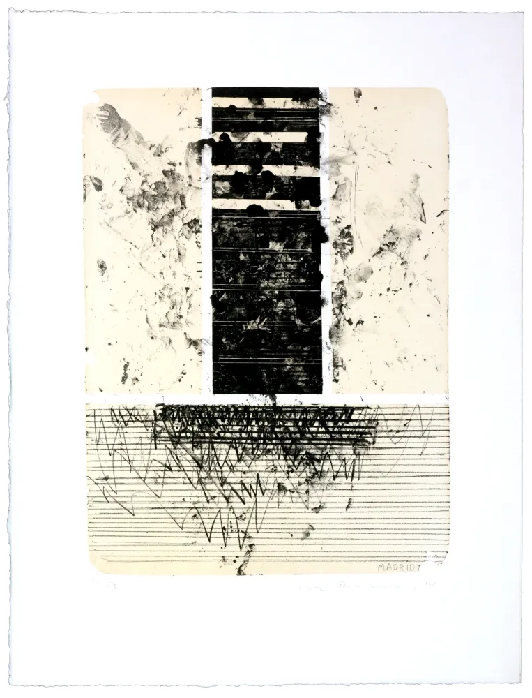 リトグラフ Denning - Madrid I