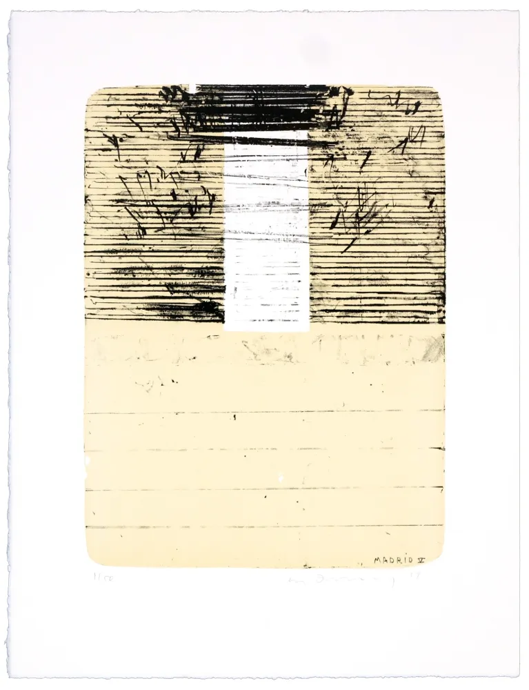 リトグラフ Denning - Madrid V