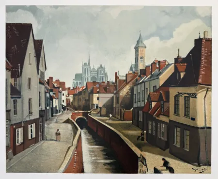 リトグラフ Derain - Amiens