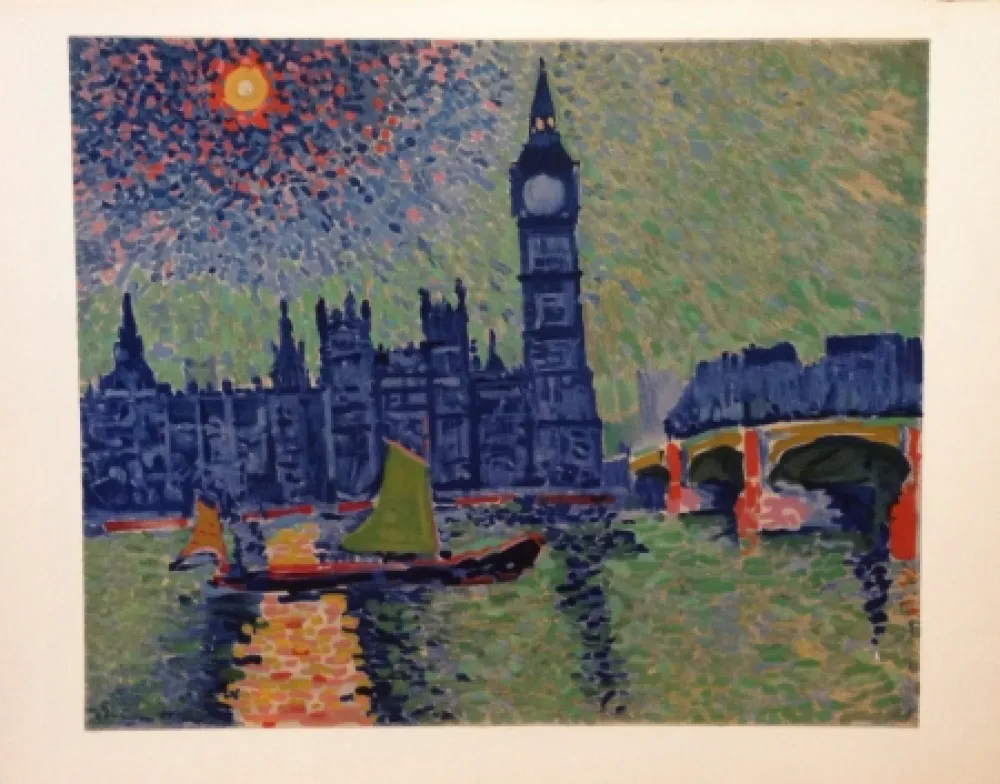 リトグラフ Derain - Big Ben