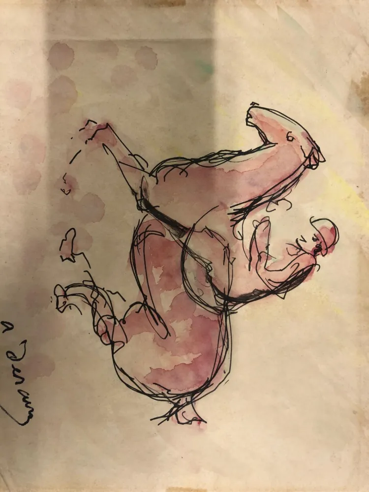 掲示 Derain - Cavalier, ca.