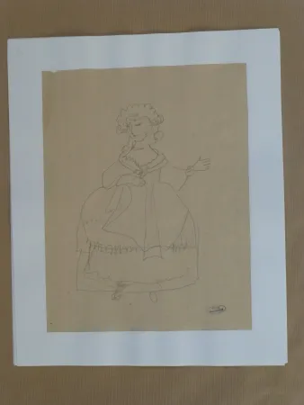 技術的なありません Derain - Femme à la robe 