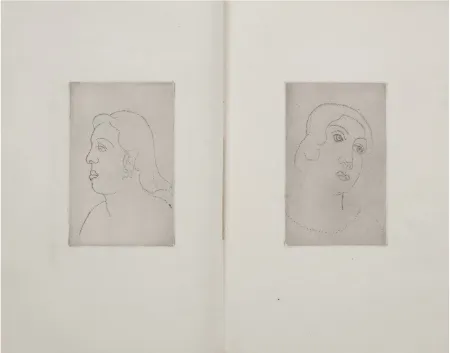 挿絵入り本 Derain - Georges Gabory : LA CASSETTE DE PLOMB. Deux gravures originales et inédites par André Derain (1920)