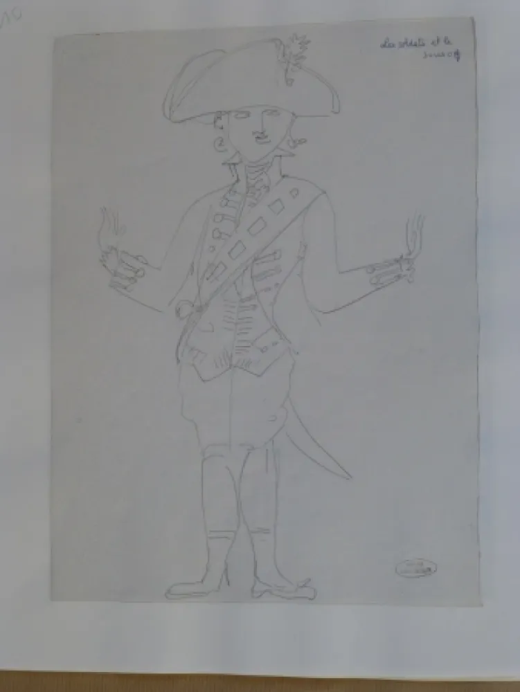 技術的なありません Derain - Les soldats et le sous off 