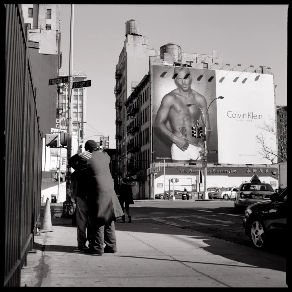 写真 Deruytter - Billboards, NY: Houston and Crosby Streets (CK 5)