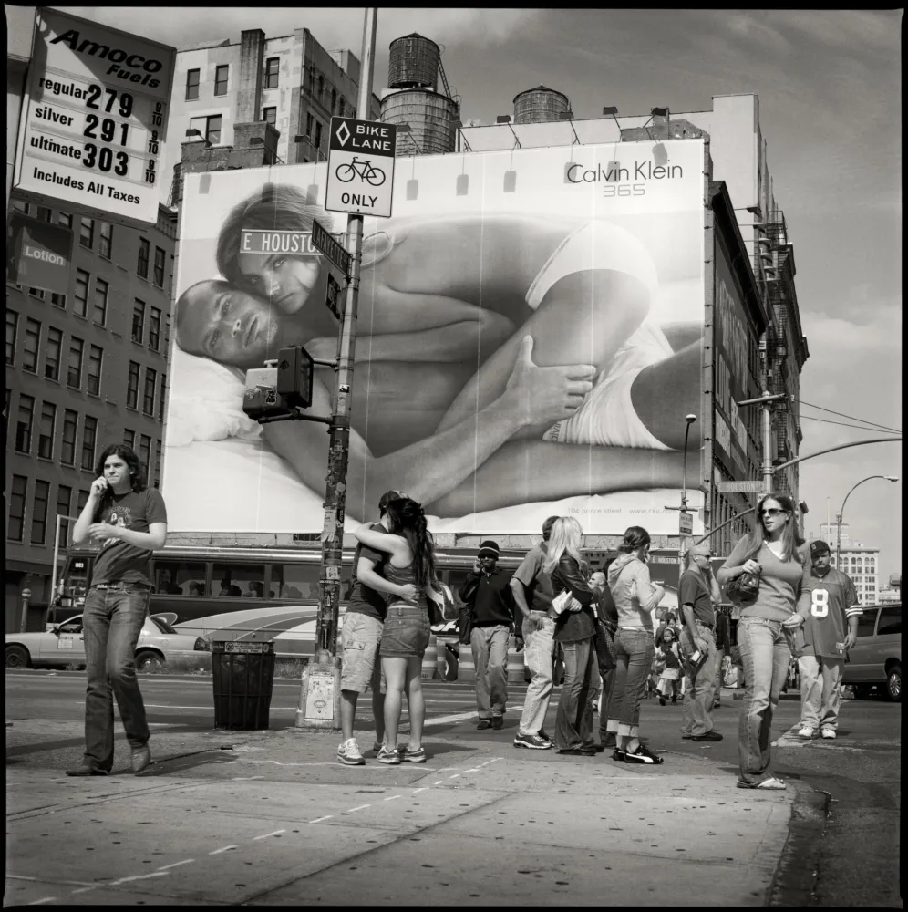 写真 Deruytter - Billboards, NY: Houston & Lafayette Streets (CK 40)